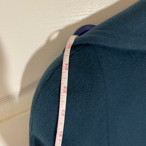 Alorna Super Fina Coat Vintage Wool Blend Scarf Double Breasted Full-Len… - Picture 7 of 7